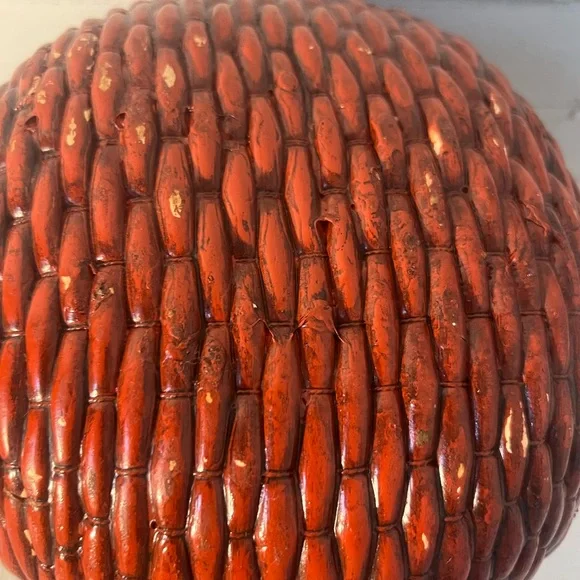 Antique Asian Fishing Basket